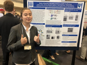 Caitlin Lamb '21 - Presenting at the 2019 National Council on Undergraduate Research (NCUR) Conference