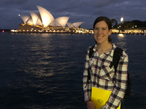 Emma Glenn '21 - 2019 National Conference of Undergraduate Research (NCUR) & Australia