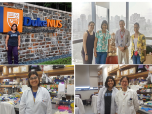 Simran Sokhi at Duke NUS lab