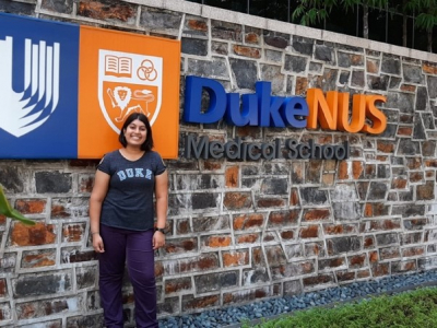 Simran Sokhi ’22 – Research Internship at Duke-NUS, Singapore
